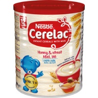 INSTANT CEREALS W/ MILK HONEY & WHEAT 400G CERELAC